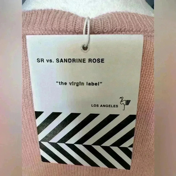 NWT Free People Sandrine Rose Bubble Sweater ~ Powder ~ S (oversized) - Picture 8 of 13